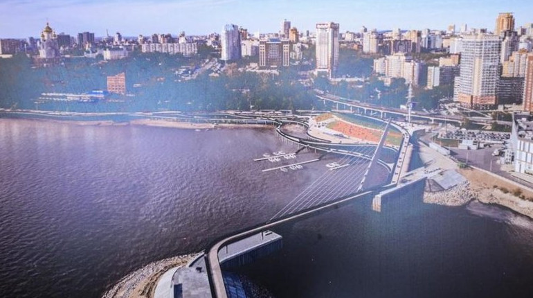 В Хабаровске показали эскиз самой длинной речной набережной России - «Свежие новости строительства»