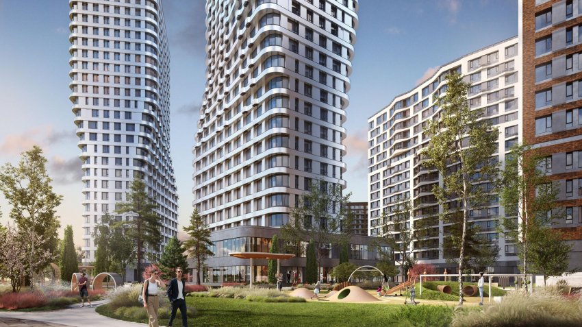 "Донстрой" достроил дом в ЖК "Символ" на юго-востоке Москвы - «Строительство»