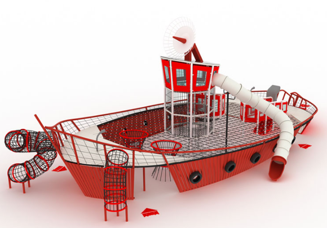 Трансфер в детство: мечты о странствиях сбываются на игровых площадках в виде кораблей и самолетов - «Строим Город»