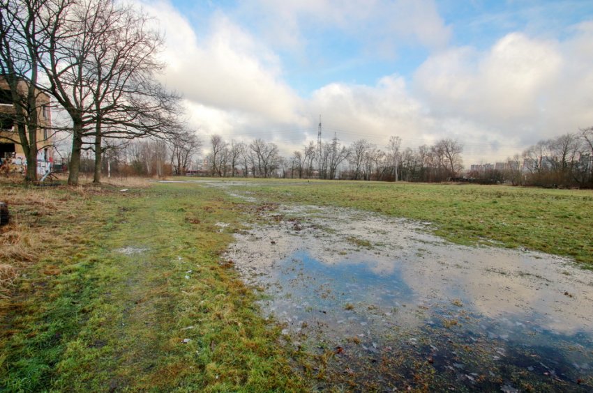 В парке на Петергофском шоссе снесли заброшенную мини-хрущевку - «Свежие новости строительства»