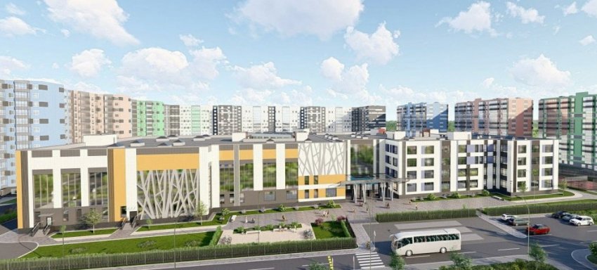 Во дворах нового жилого комплекса на Пискаревском проспекте построят школу - «Свежие новости строительства»