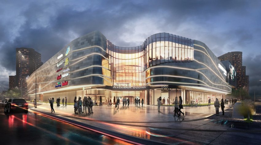 Торговый центр на улице Михаила Дудина перепроектировали - «Свежие новости строительства»