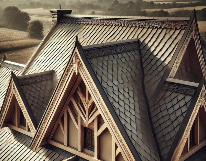 Виды крыш у загородных домов