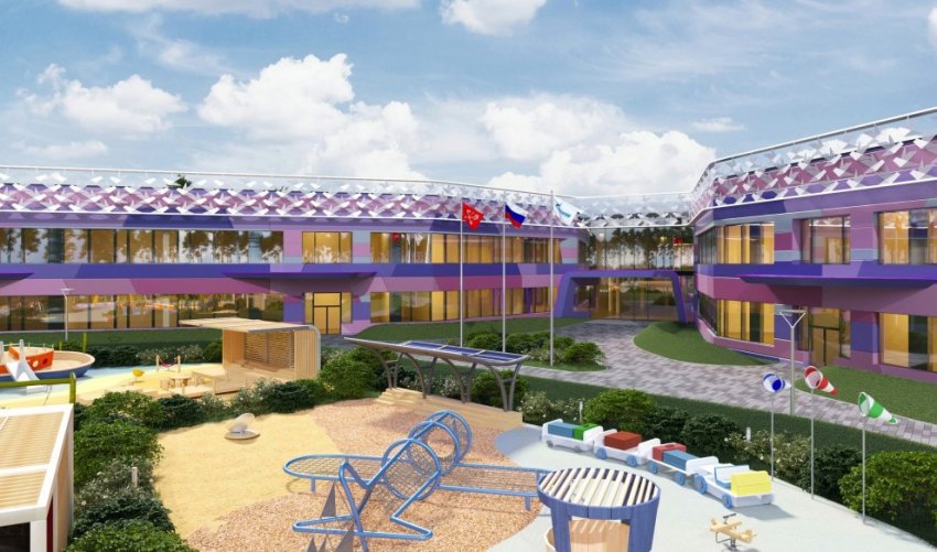 Представлен проект газпромовского детсада на Петровской аллее в Лахте - «Свежие новости строительства»