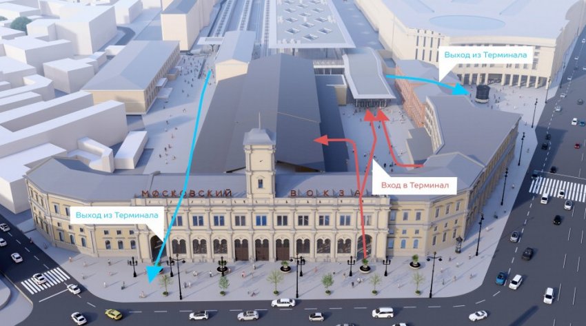 Представлен обновленный проект реконструкции Московского вокзала - «Свежие новости строительства»