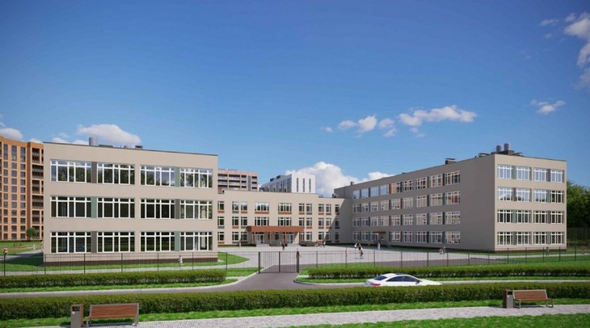 Власти показали, как будет выглядеть школа на Орлово-Денисовском проспекте - «Свежие новости строительства»