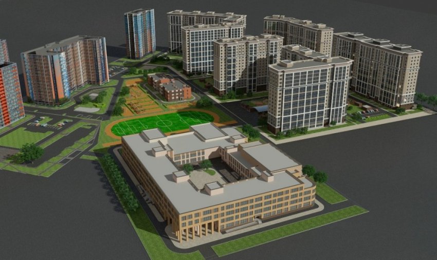 Проект школы во дворах на Среднерогатской на Мясокомбинате переделали - «Свежие новости строительства»