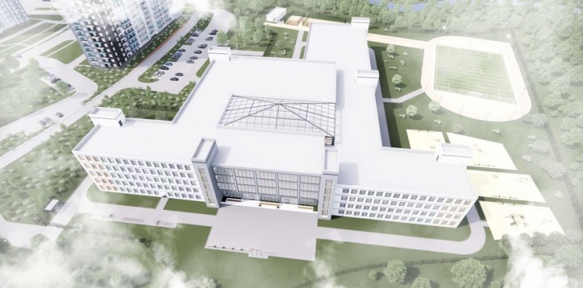 На аллее Евгения Шварца анонсируют строительство школы на берегу Охты - «Свежие новости строительства»