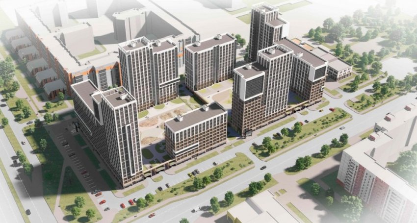 Представлен проект жилого дома на углу проспекта Большевиков и улицы Крыленко - «Свежие новости строительства»