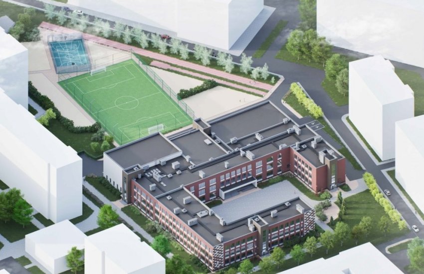 Представлен проект школы во дворах на Наличной улице - «Свежие новости строительства»