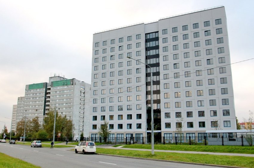 На проспекте Стачек построили новое общежитие для «Корабелки» - «Свежие новости строительства»