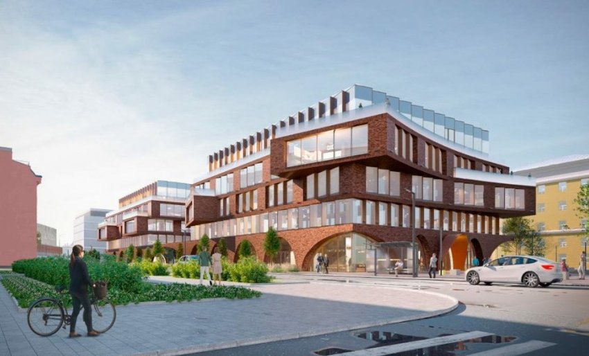 На улице Профессора Попова построят «танцующее» офисное здание - «Свежие новости строительства»