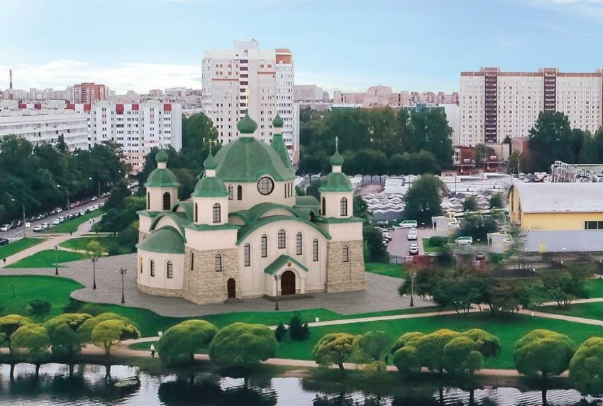 Рядом с Антониевской церковью в саду «Прометей» построят еще один храм - «Свежие новости строительства»