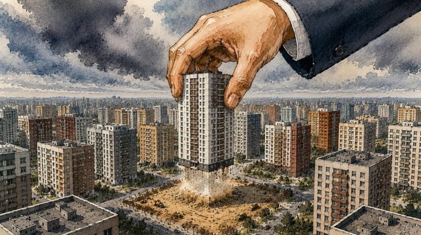 Миллион одних коробок: как девелопмент уплотняет Россию - РИА Новости, 26.07.2026 - «Строительство»